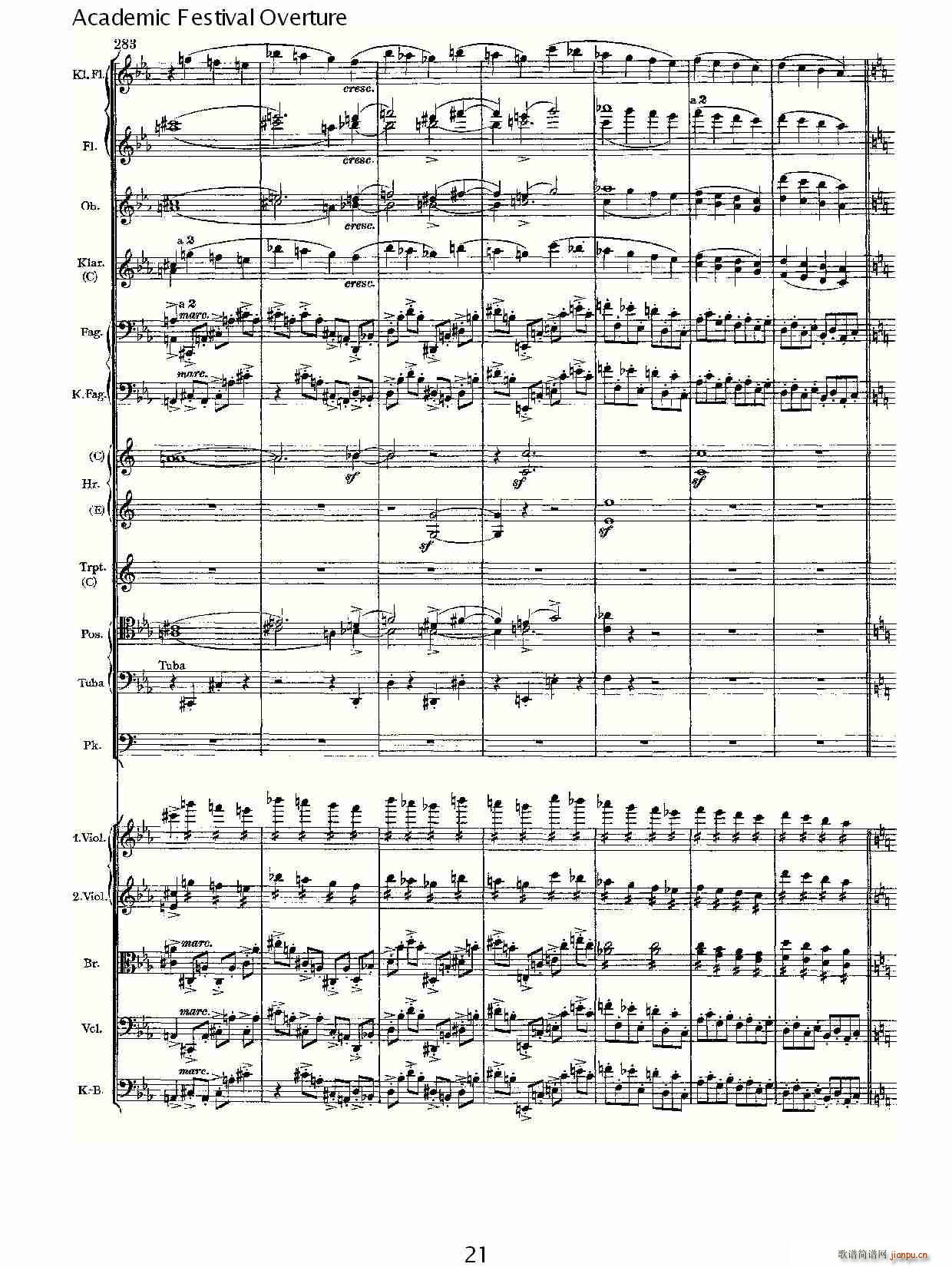 Academic Festival Overture(ʮ�ּ�����)21