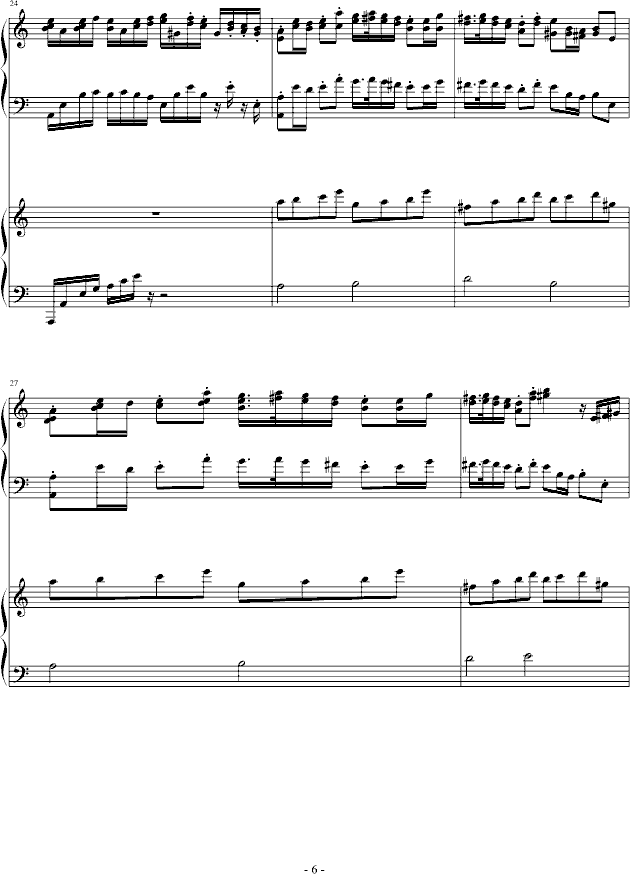 �����꼾(����V)6