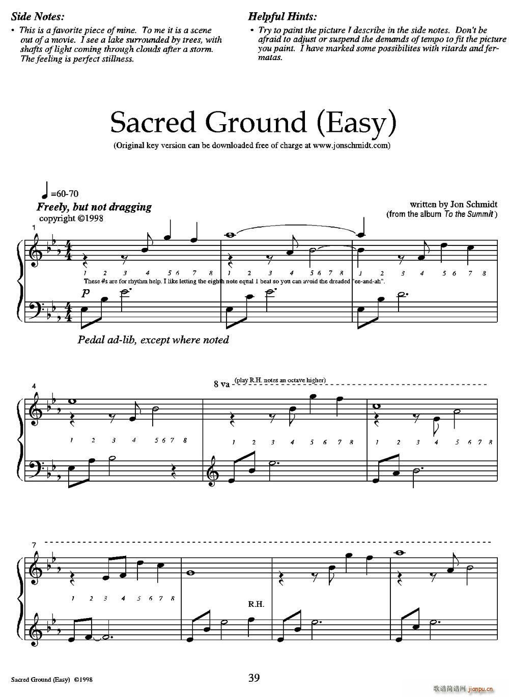 Sacred Ground Easy(����V)1