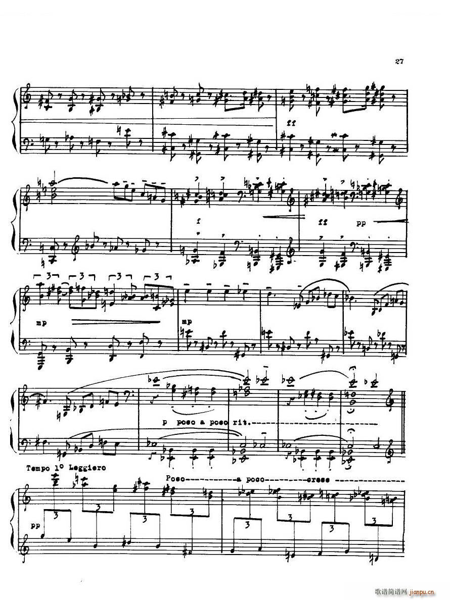 Antheil Piano Sonata No 4 Piano Sonata No 4(ʮ�ּ�����)26