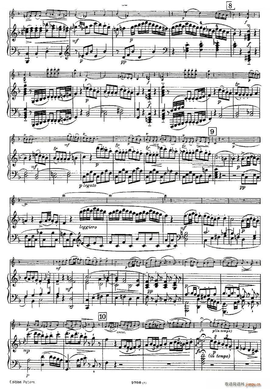Mozart Violin Sonata No 7 KV 376 ����С�������Q��(С�����V)14