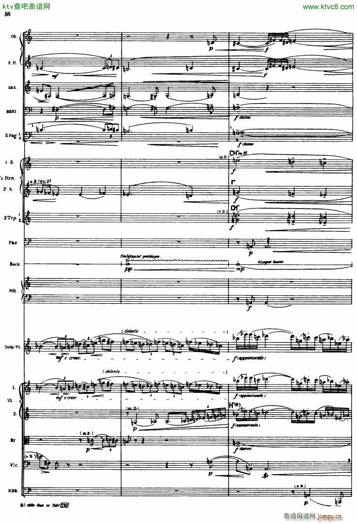 Berg Violin Concerto Score ��(����V)6