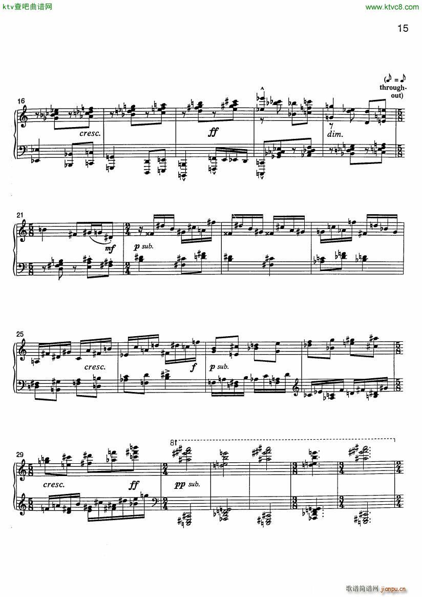 Bolcom 9 Bagatelles(����V)16