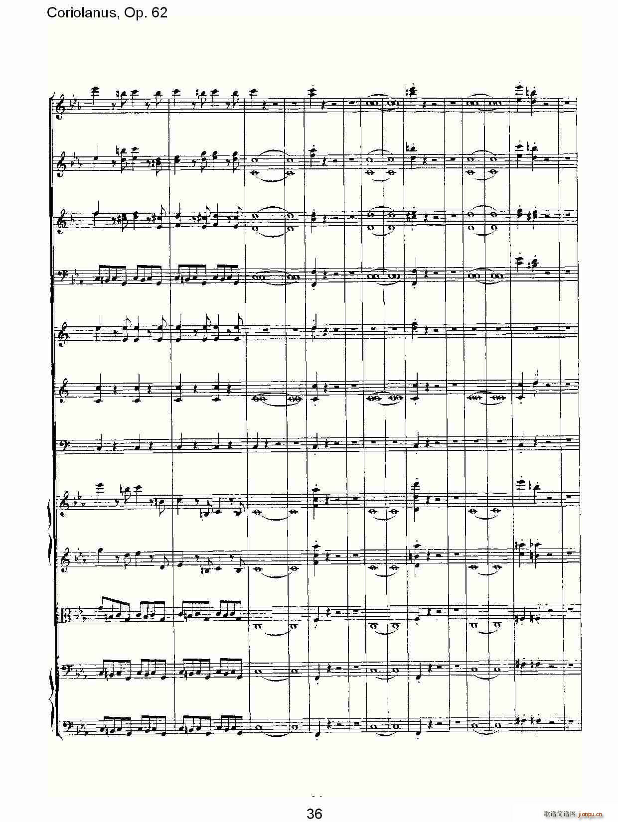 Coriolanus, Op.62(ʮ�ּ�����)36