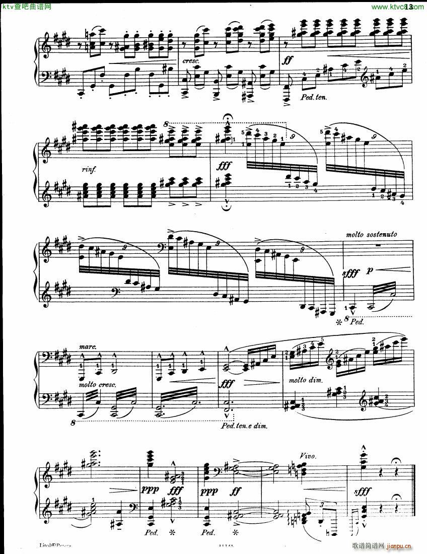 Bortkiewicz Op 42 Ballade and Op 46 Elegie(����V)13