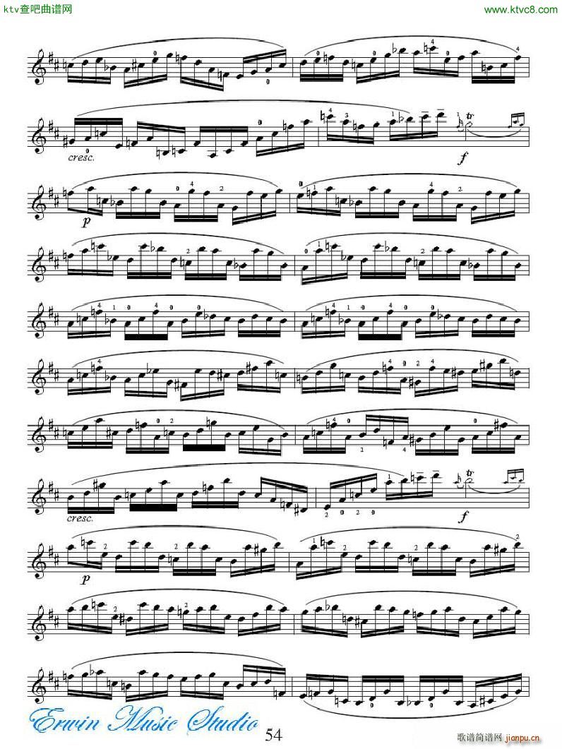 ���R�ɠ� 42�׾�����Rudolphe Kreutzer 42 Studies 22 28(ʮ�ּ�����)17