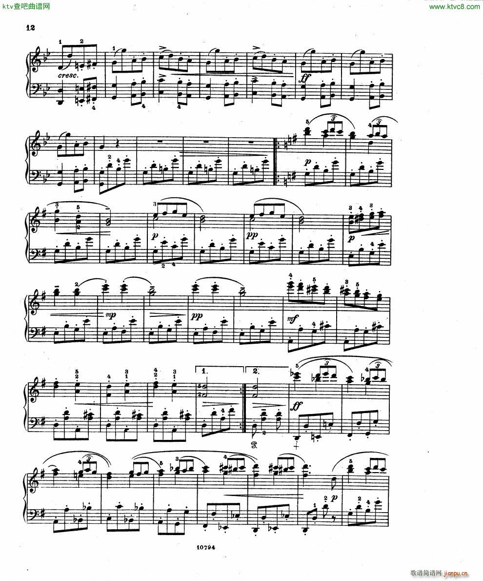 Fuchs Robert Improvisation pour clavier op 11(����V)10