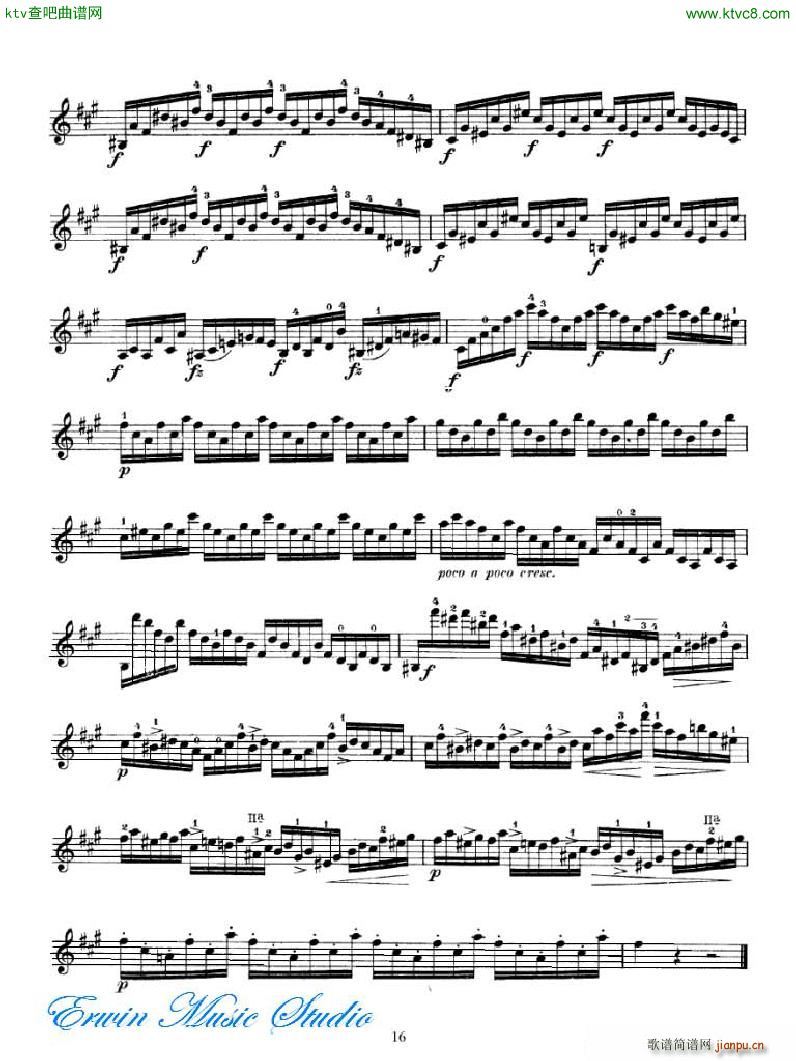 �_�� 24���S����Pierre Rode 24 Caprices 01 17(ʮ�ּ�����)16