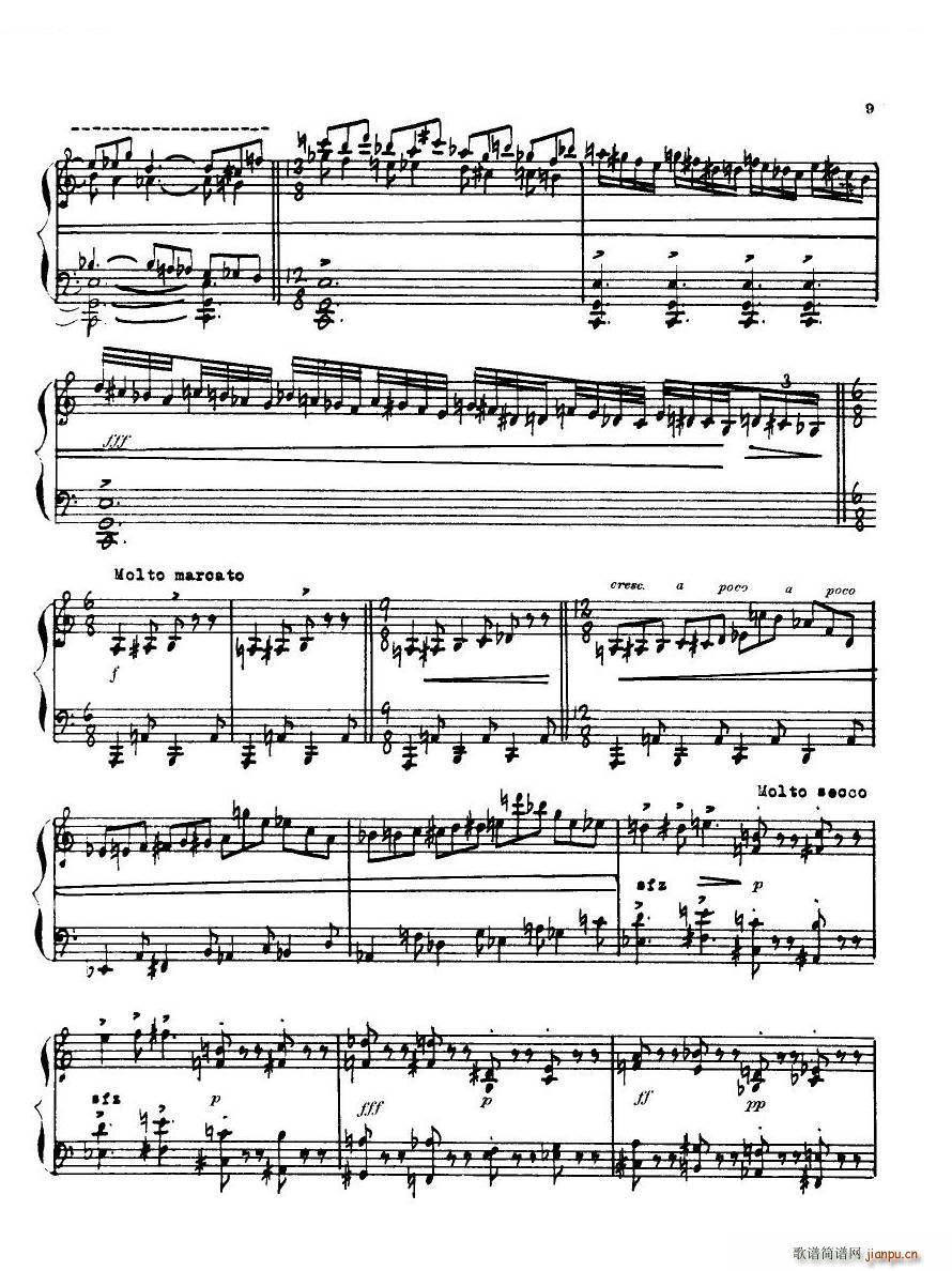 Antheil Piano Sonata No 4 Piano Sonata No 4(ʮ�ּ�����)8
