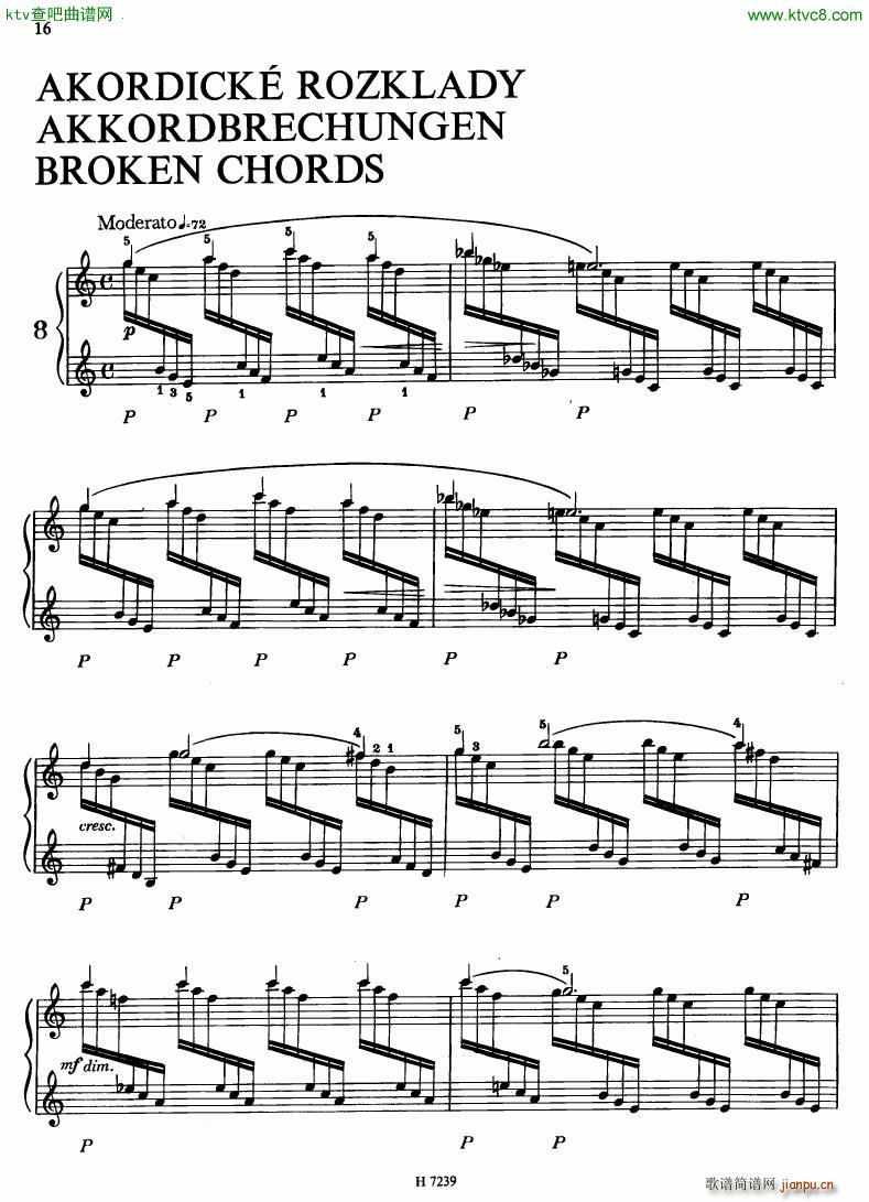 Hurnik piano etudes(����V)13