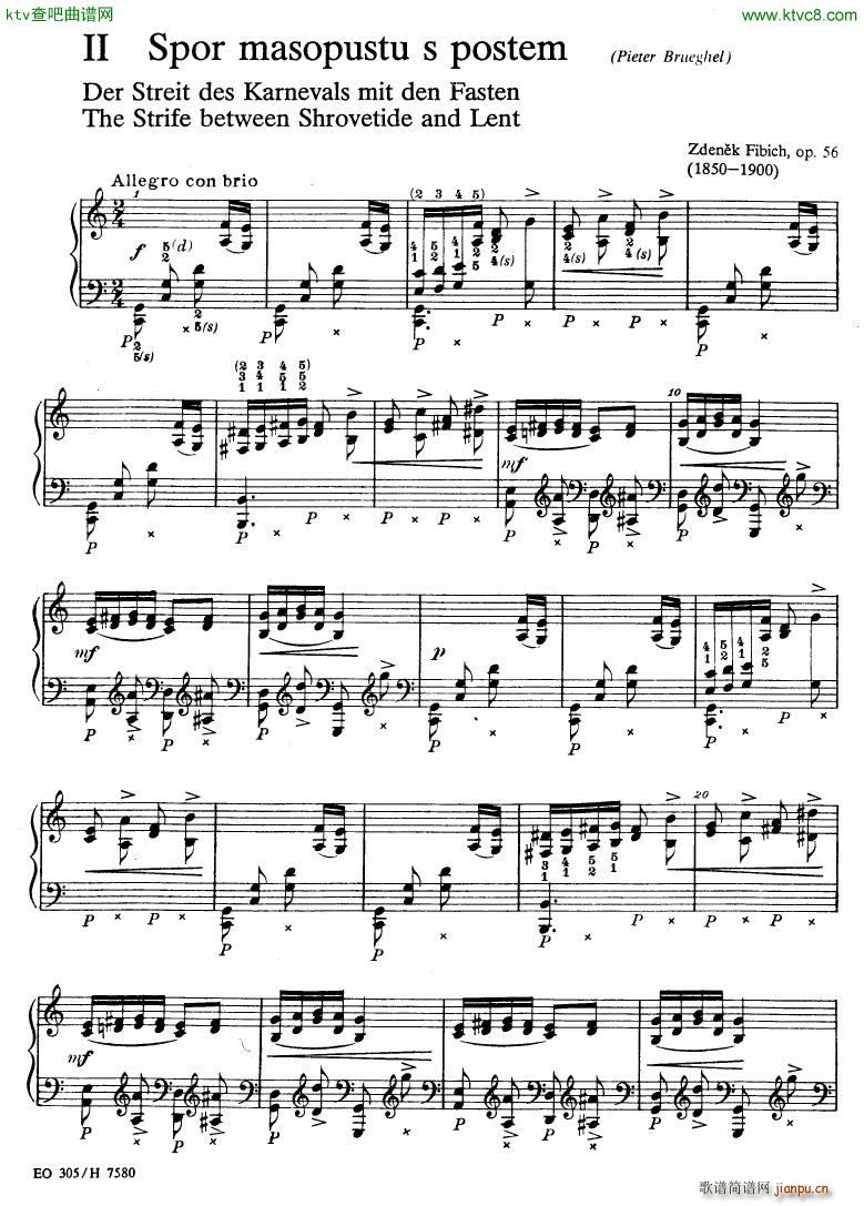 Fibich studies of painters op 56(����V)9