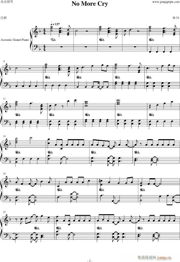 No More Cry(����V)1