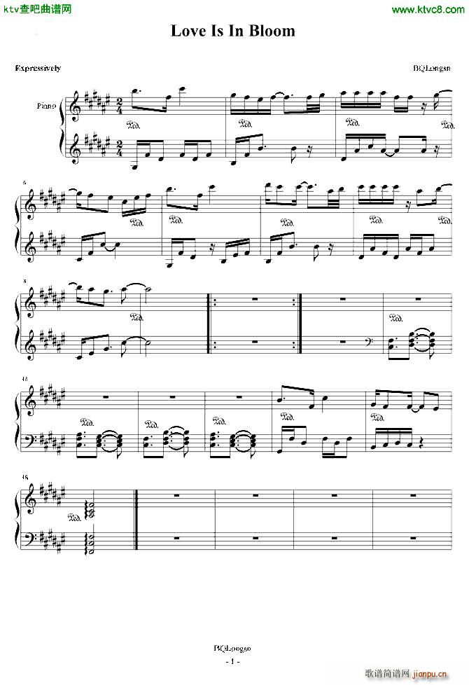 Love Is In Bloom(����V)1