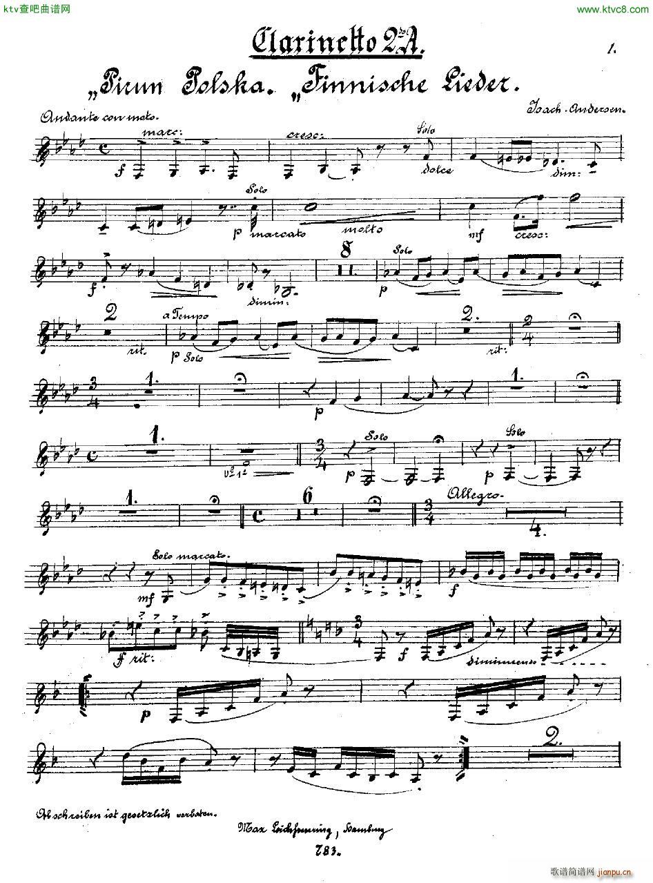 Andersen op 49 Pirun Polska orch(����V)9