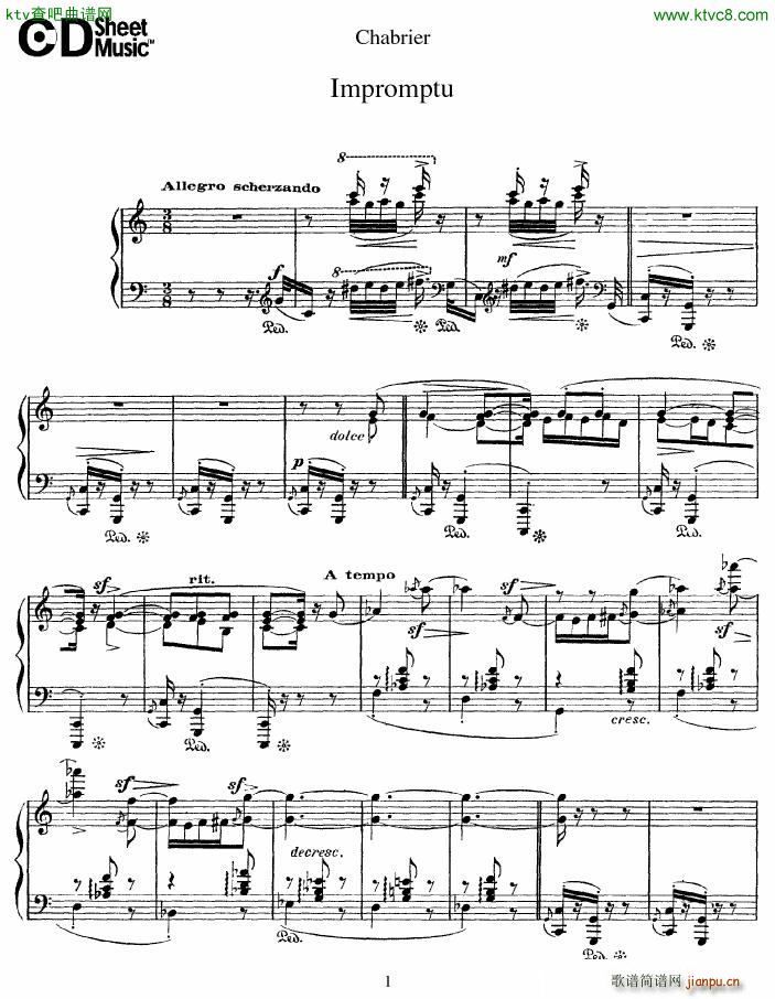 Chabrier Impromptu(����V)1