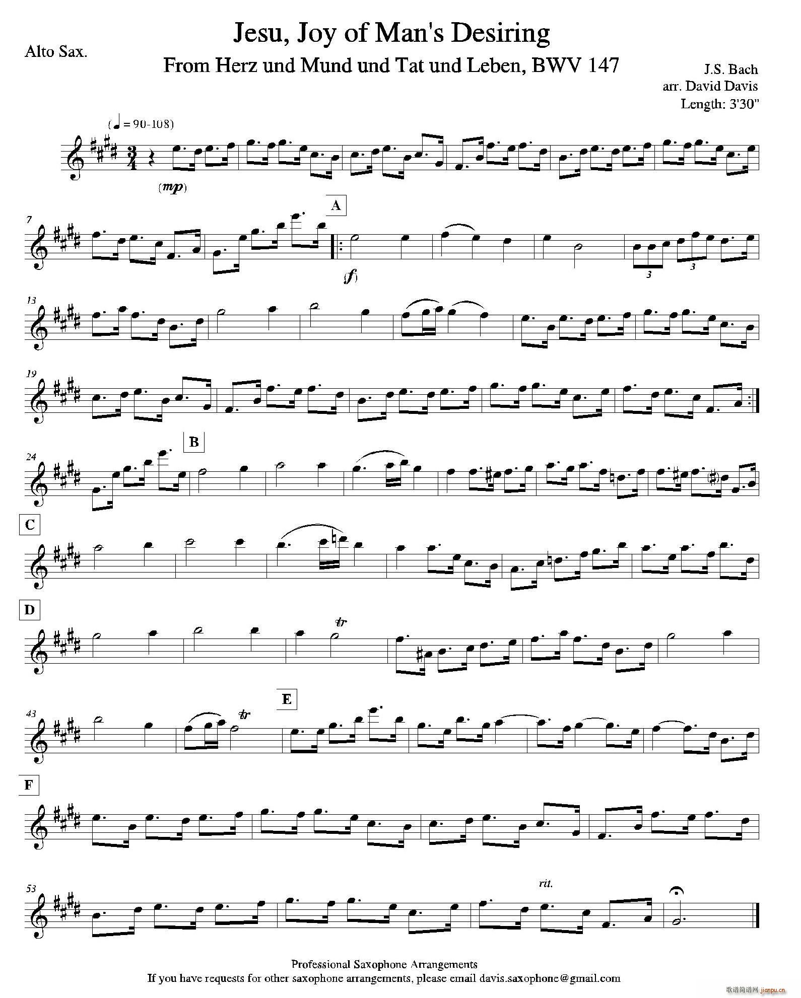 Jesu Joy of Man s Desiring �����������_��˹(���V)1