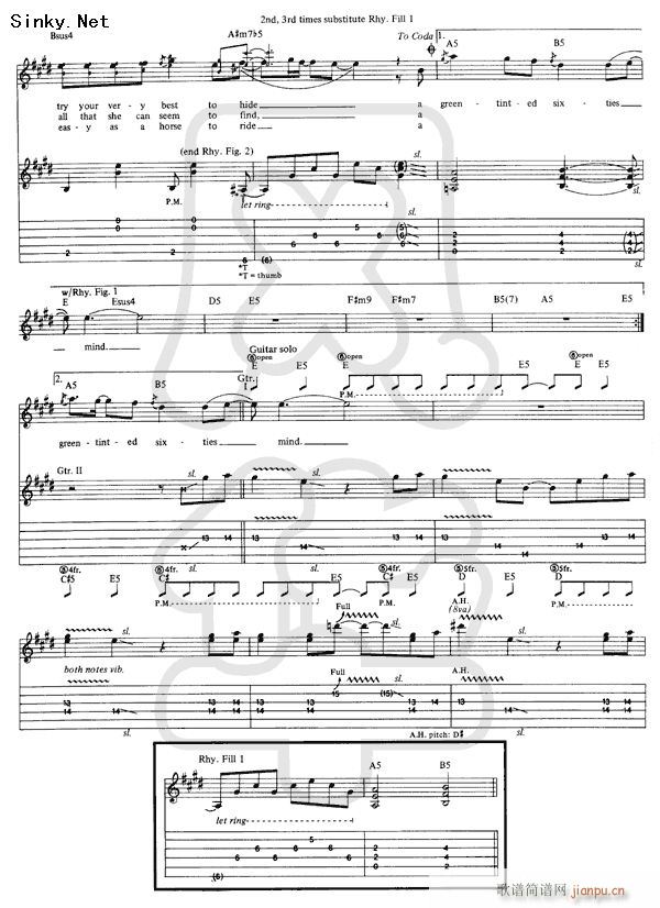 green tinted sixties mind(�����V)3