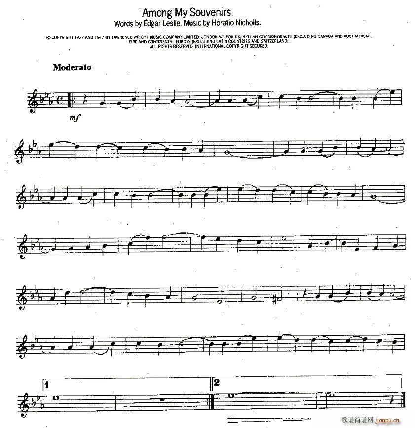 Among My Souvenirs(ʮ�ּ�����)1