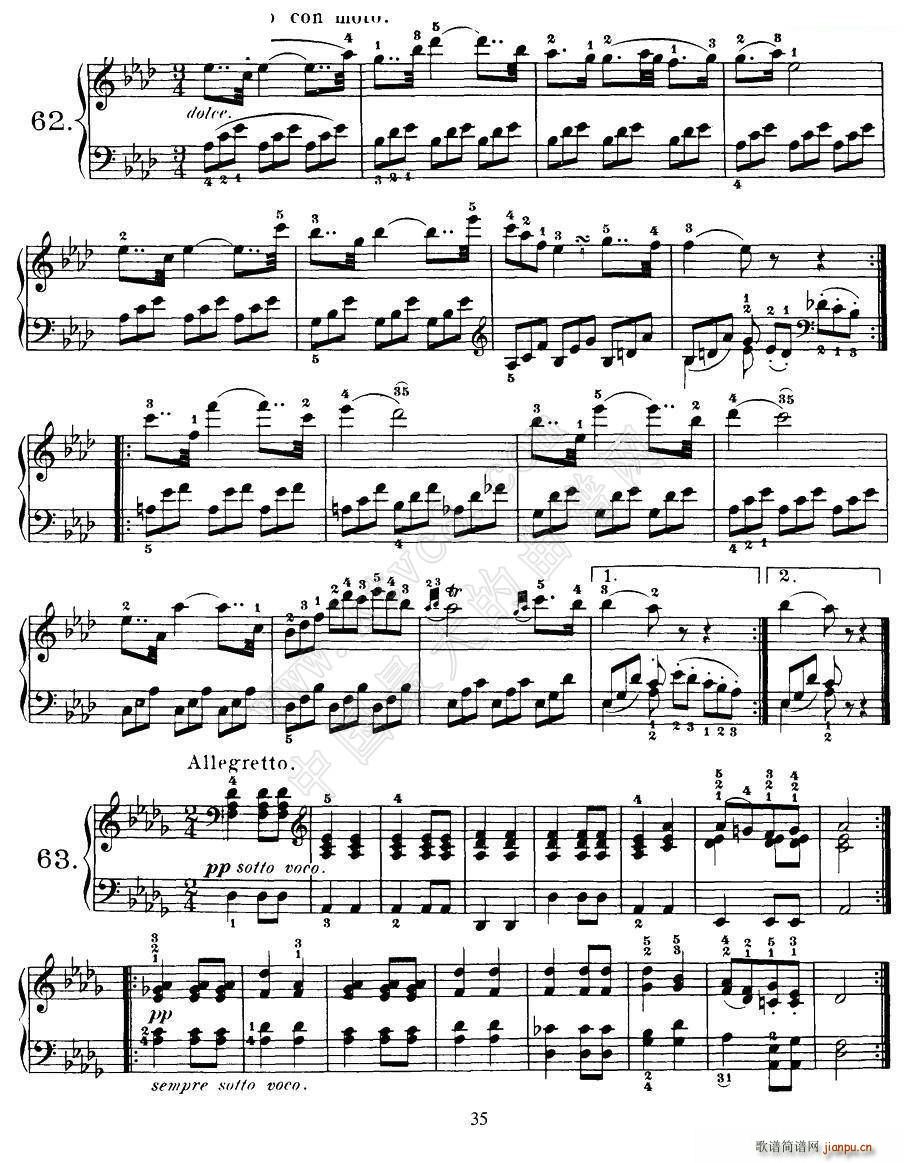 Czerny 100 Progressive Studies Op 139 58 68(����V)3