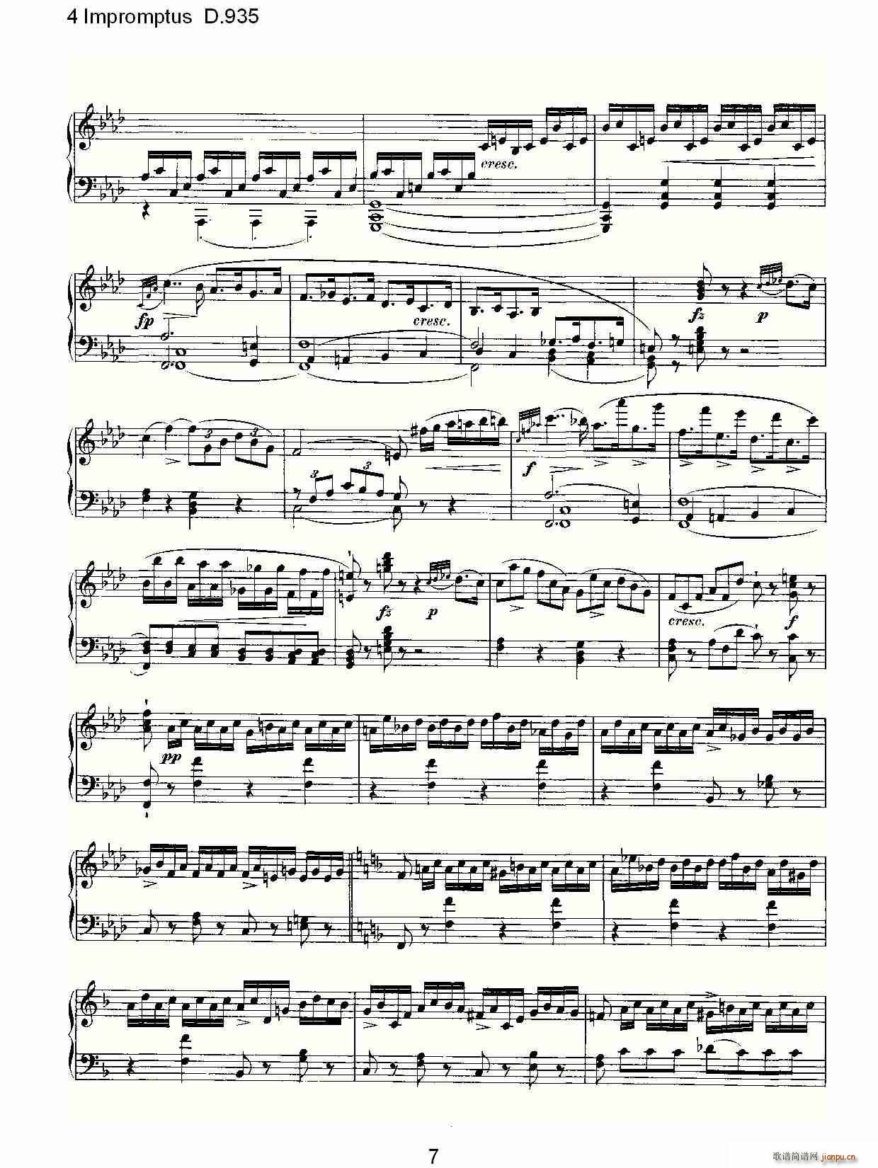 4 Impromptus D.935(ʮ�ּ�����)7