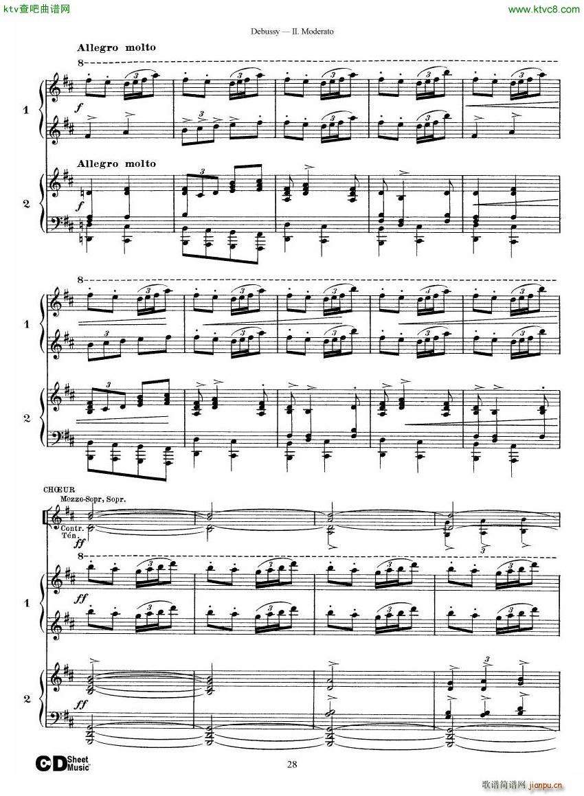 Debussy Printemps II(����V)28