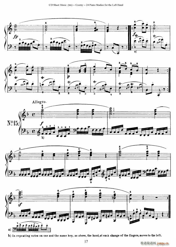 Left Hand Etudes(����V)17