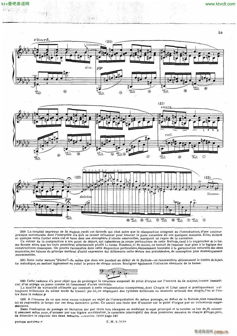 Chopin Cortot 4 Ballades ��(����V)12