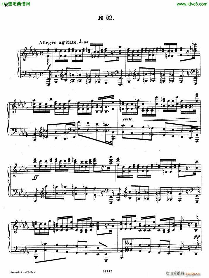 Gliere 25 Preludes op30 Book5(����V)8