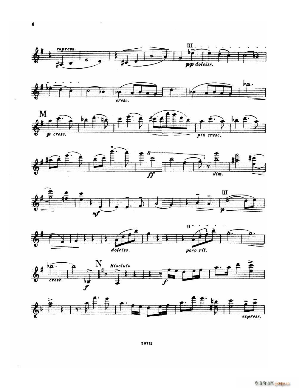 Bowen Suite for violin and piano violin part(����V)6
