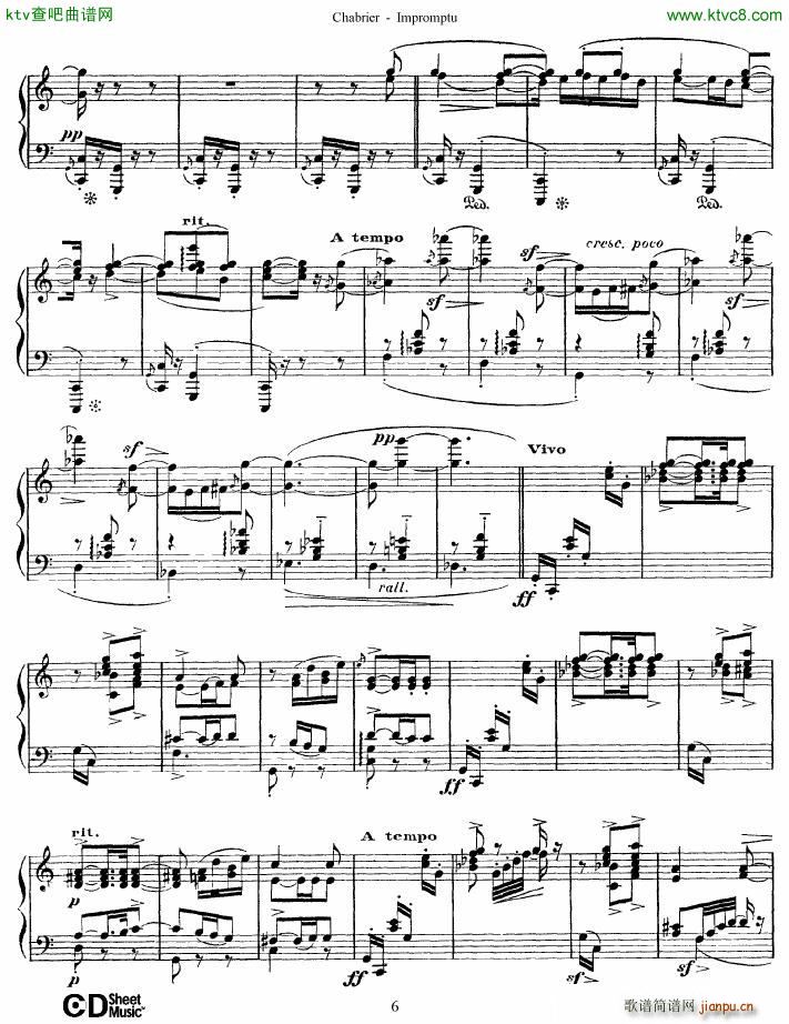 Chabrier Impromptu(����V)6