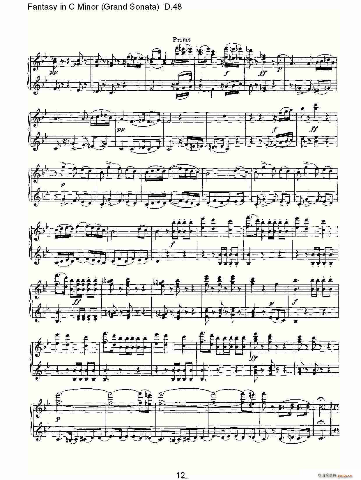 Fantasy in C Minor(ʮ�ּ�����)12