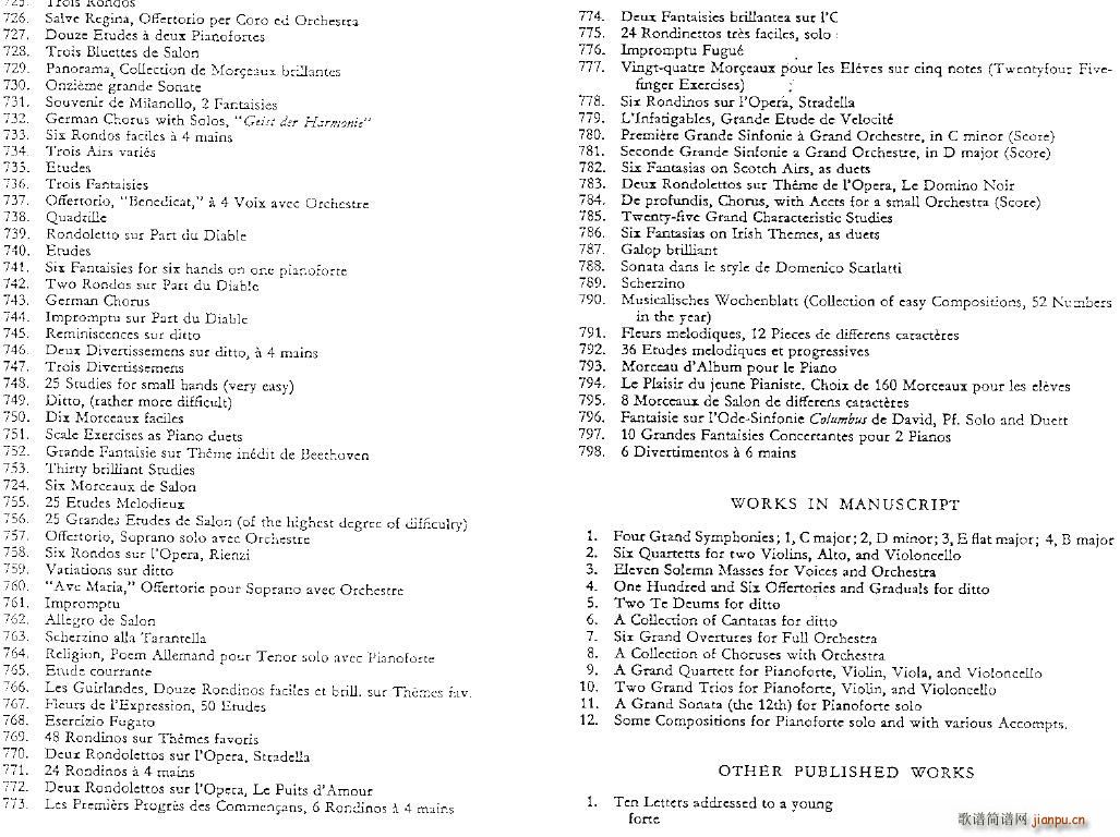 czerny complete list(����V)19