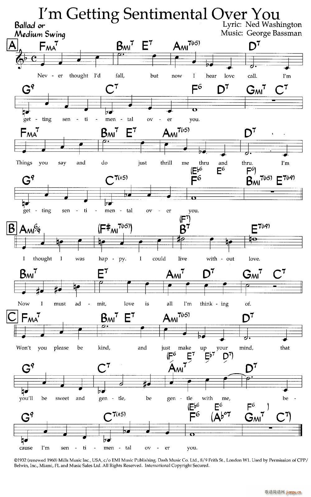 I m Getting Sentimental Over You ������(ʮ�ּ�����)1