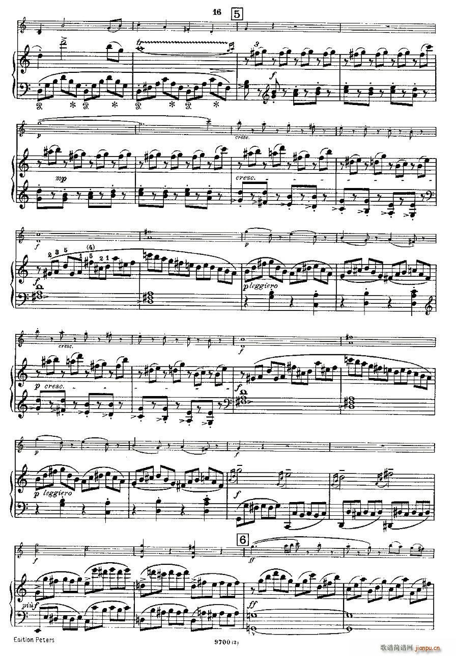 Mozart Violin Sonata No 2 KV 303 �ڶ�С�������Q��(С�����V)5