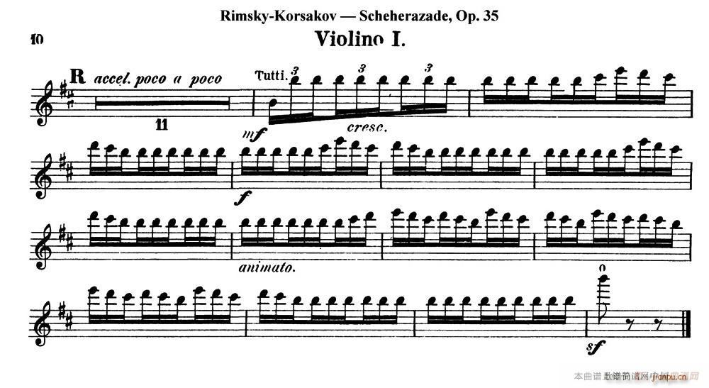 Scheherazade �� Op 35 ��һС����(С�����V)7