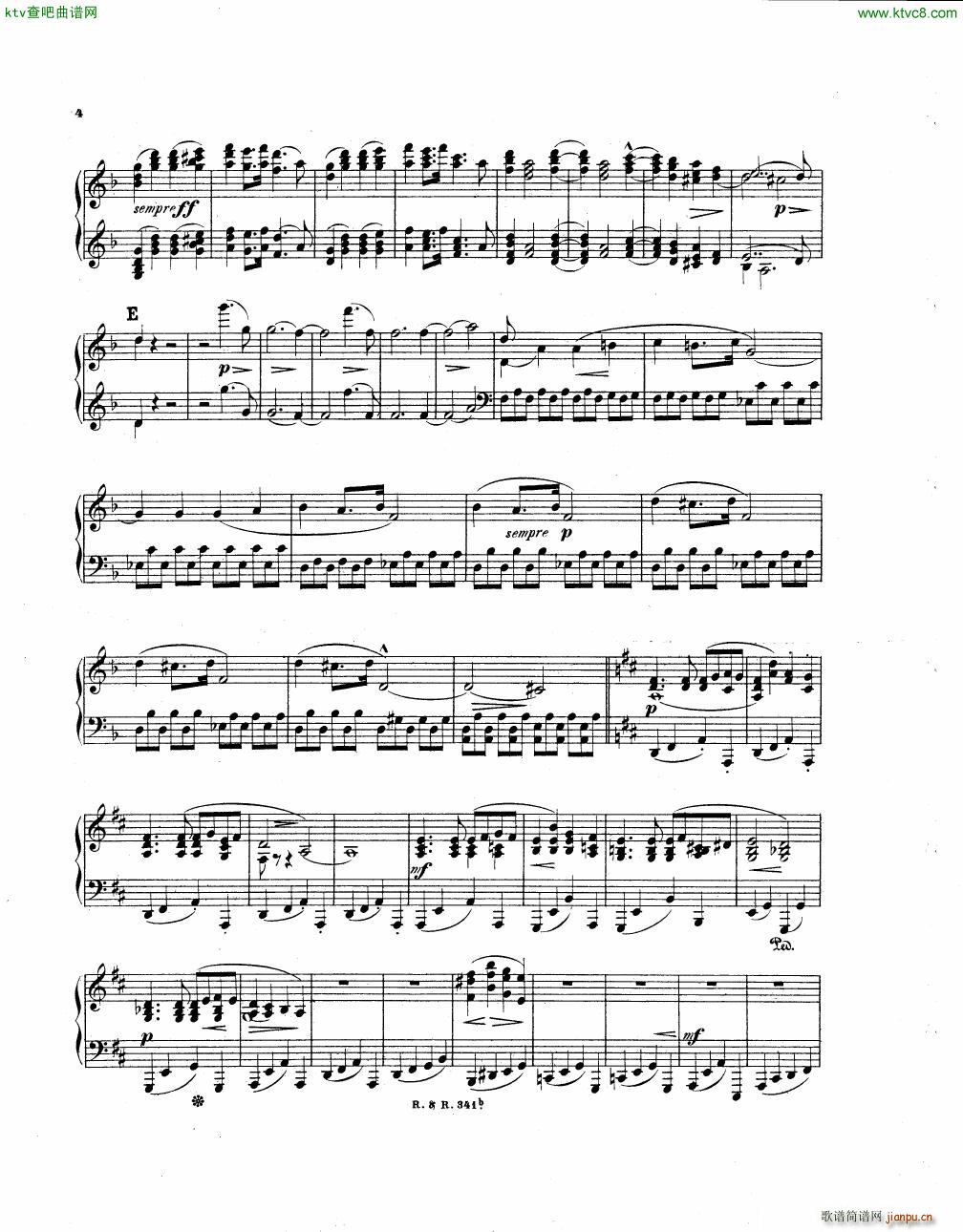 Brull Sonata 2 pianos Op 21(����V)26