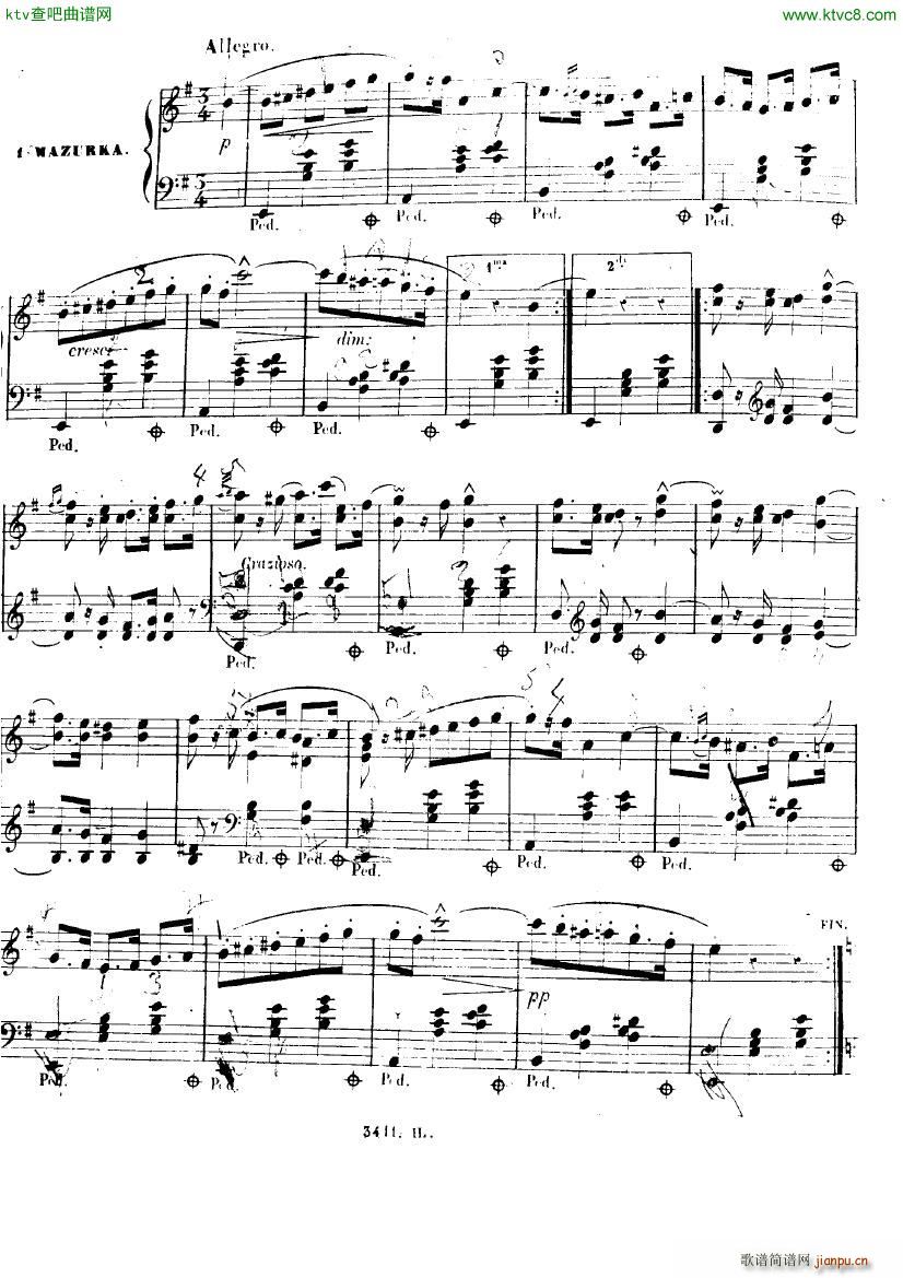 Gutmann Adolf Deux mazurkas opus 9(����V)1