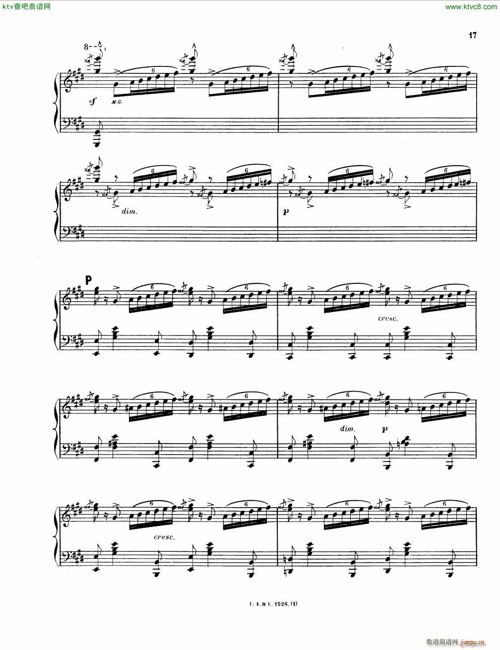 Chaminade Konzerstuck Op 40 reduction(����V)21