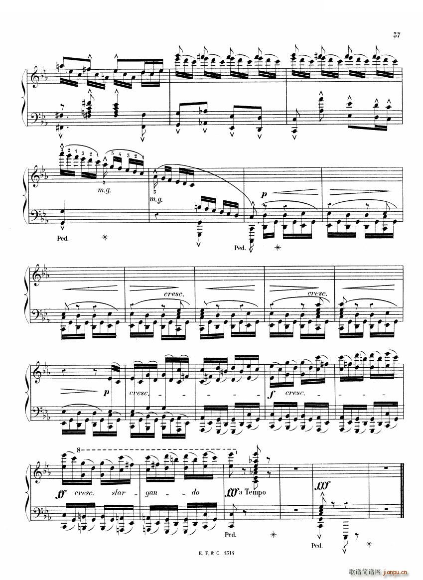 Chaminade 6 Etudes Op35 һ 6 Etudes Op35 һ(ʮ�ּ�����)37