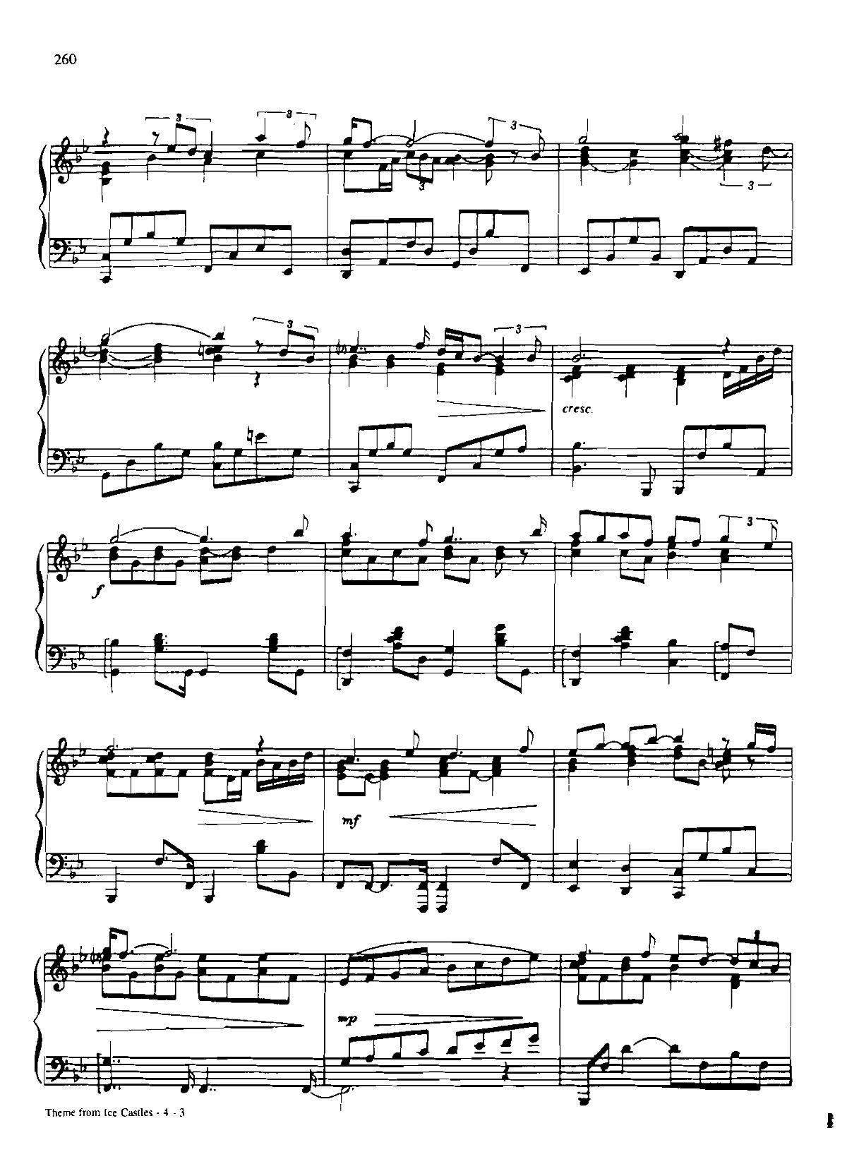 THEME FROM ICE CASTLES Dan Coates �������{ ��(����V)3