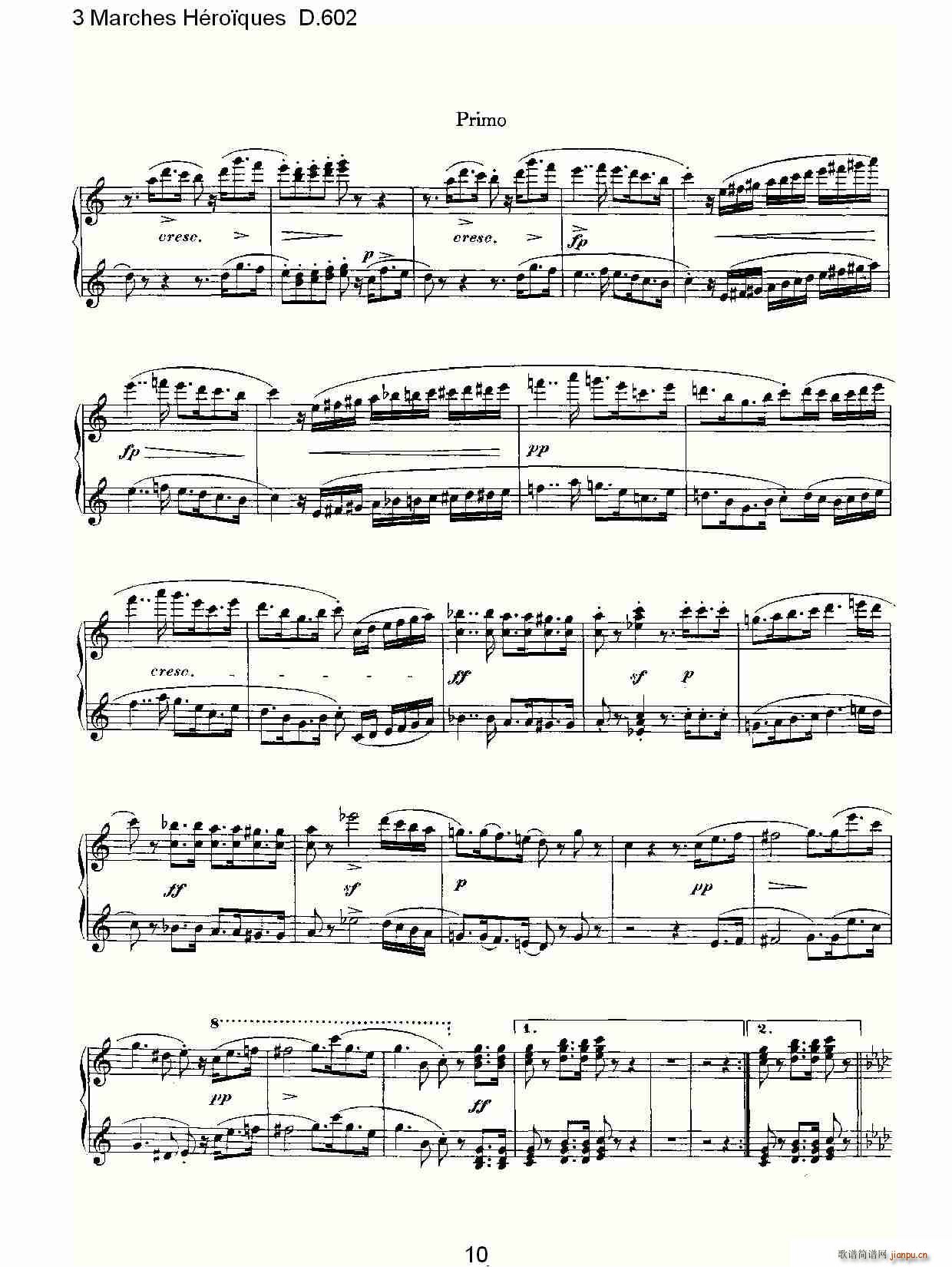 3 Marches H��ro?ques D.602(ʮ�ּ�����)10