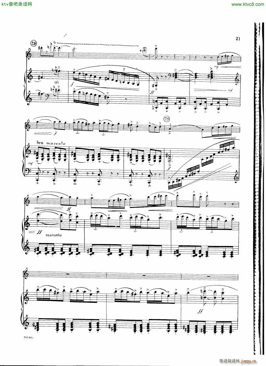 Burton E Flute sonatina score(����V)20