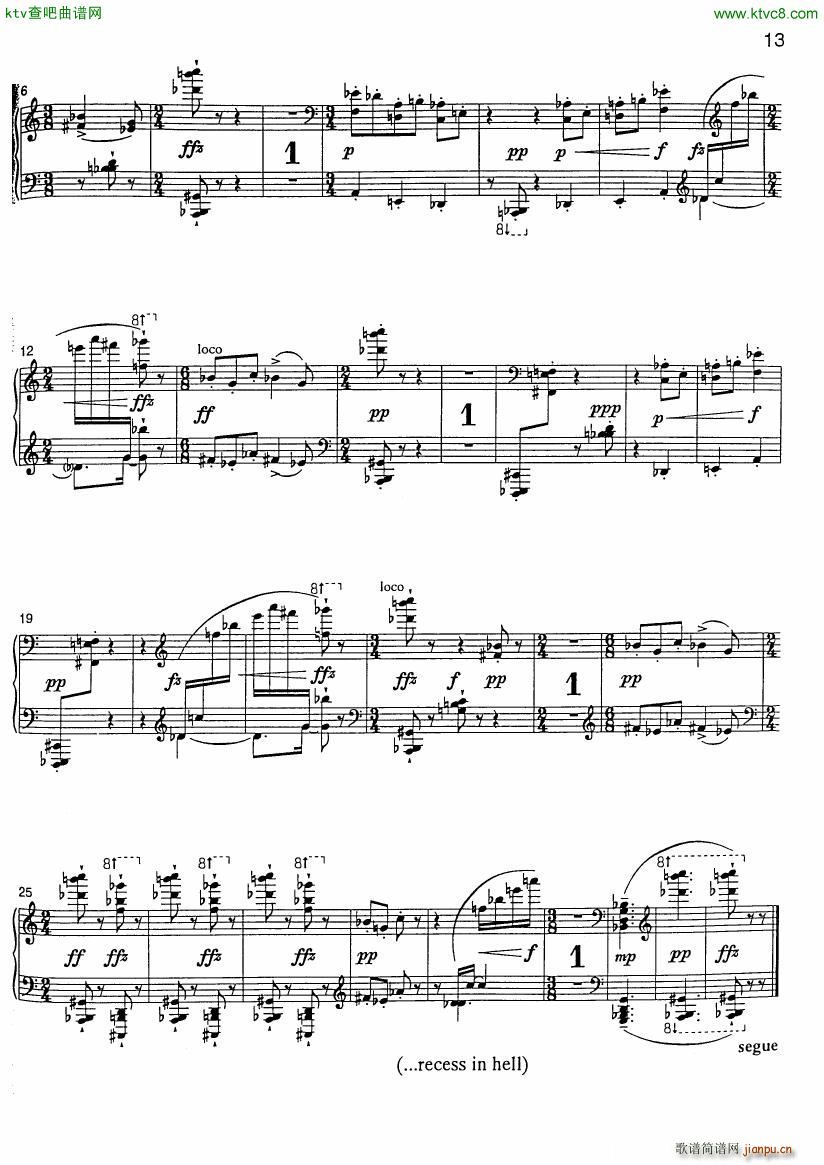 Bolcom 9 Bagatelles(����V)14