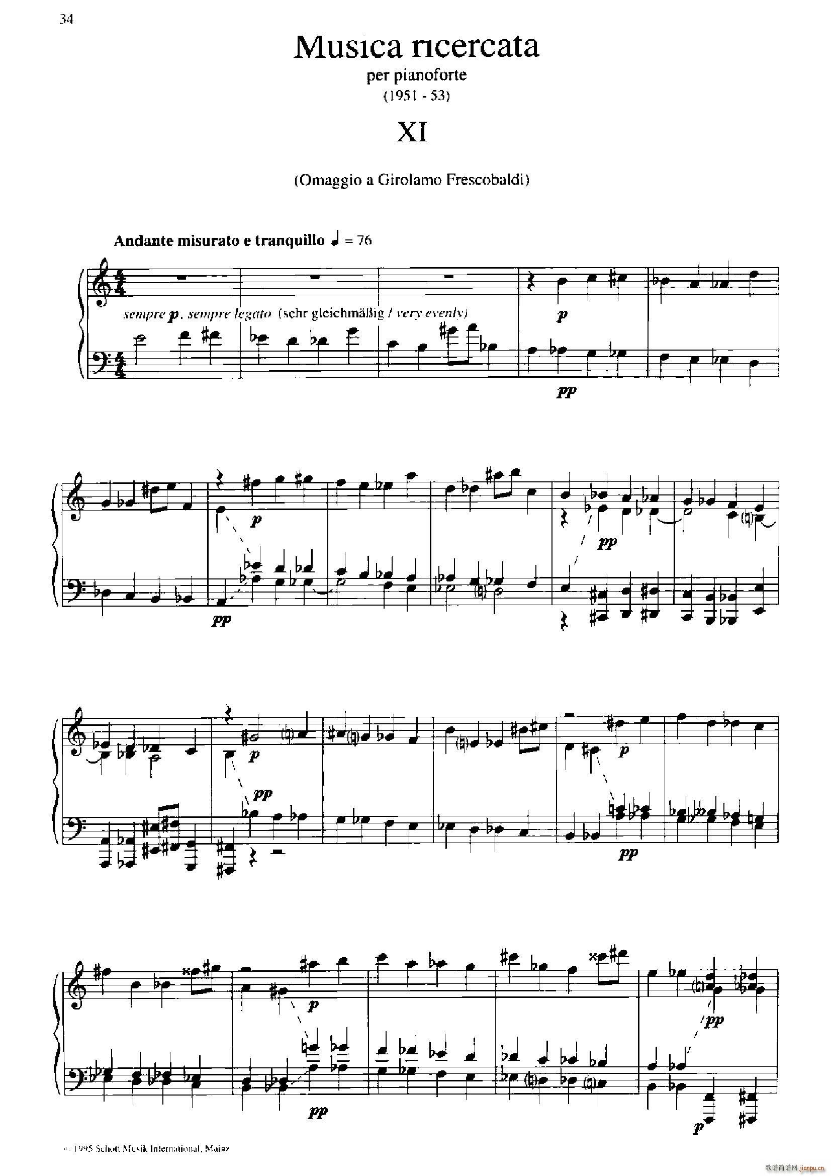 Musica Ricercata ����(l�� )���� 11(����V)1