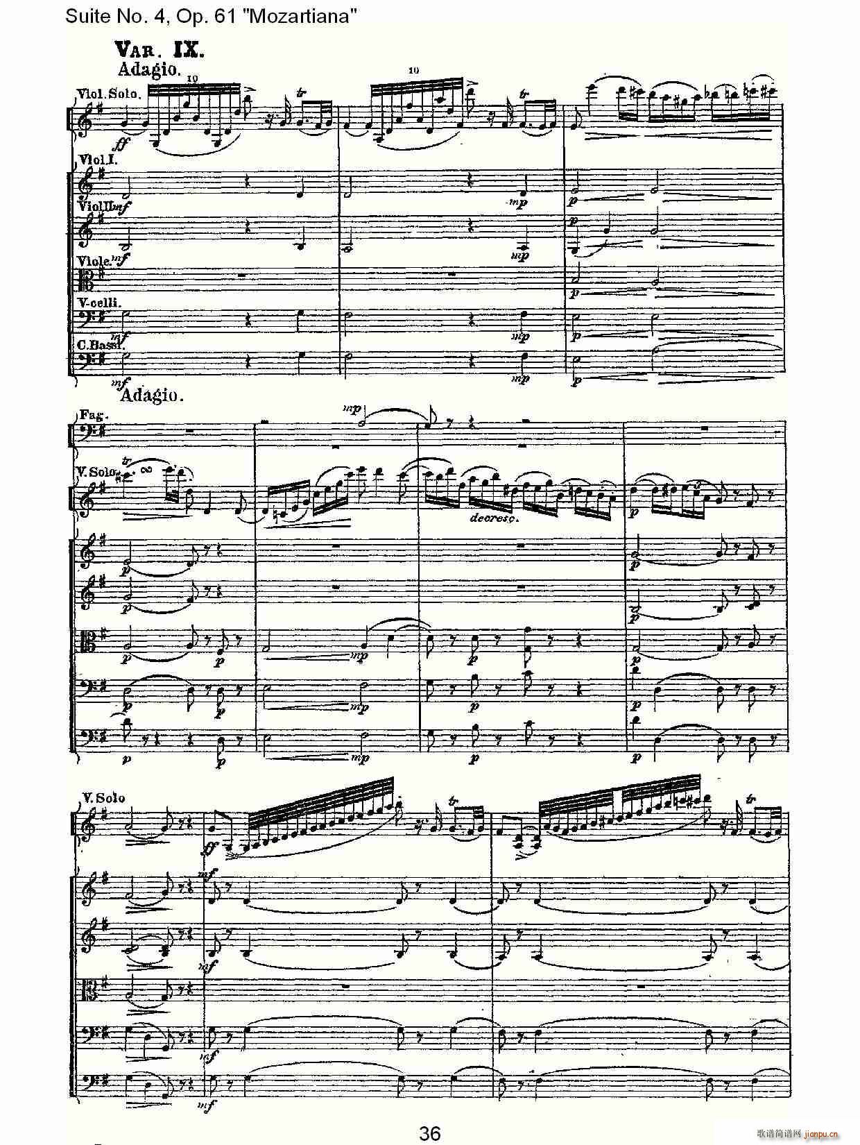 Suite No. 4, Op.61(ʮ�ּ�����)6