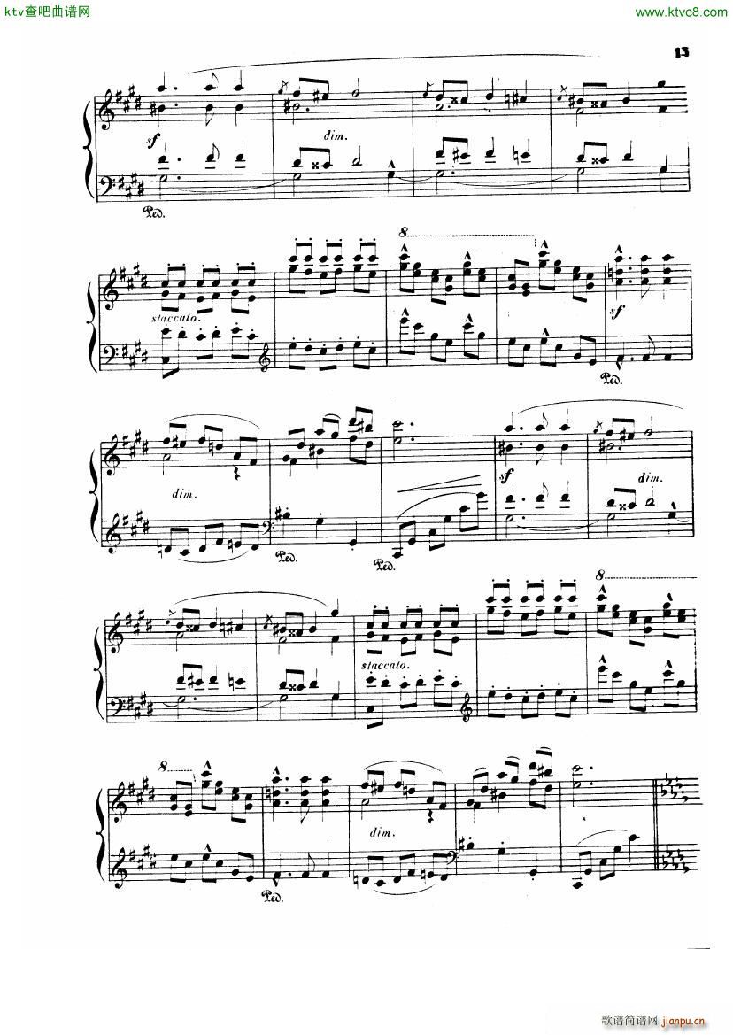 Albeniz op 82 Piano Sonata no 5(����V)13