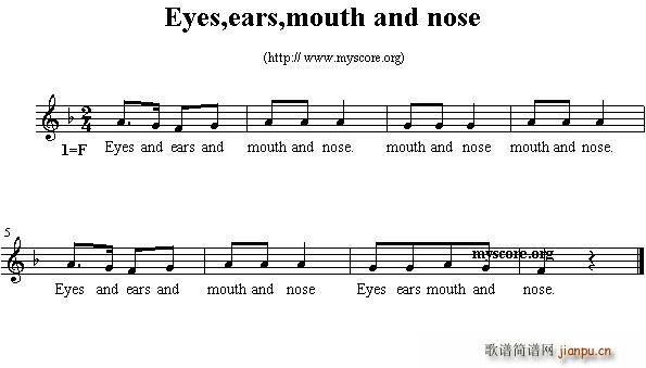 Eyes,ears,mouth and nose(ʮ�ּ�����)1