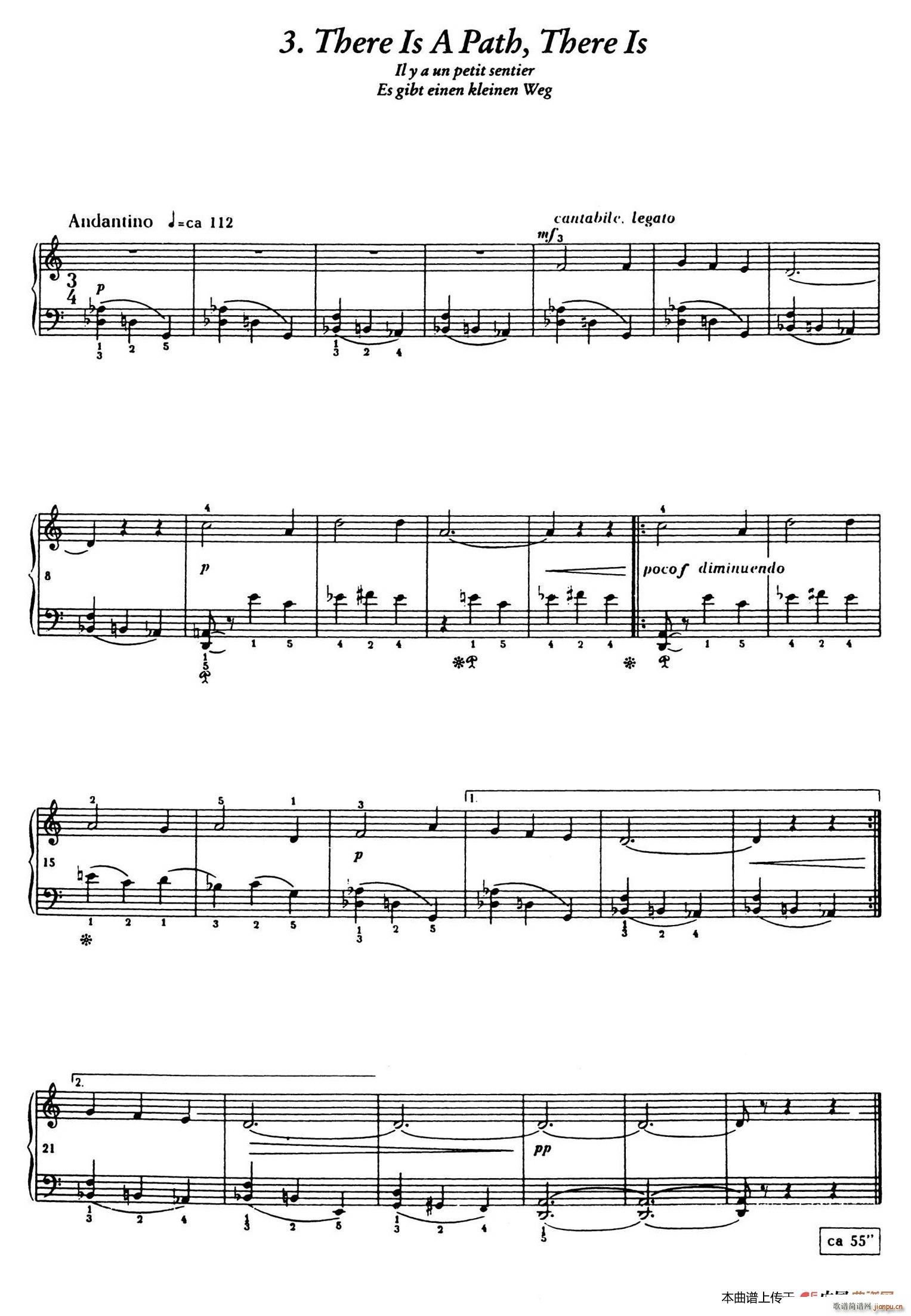 12 Folk Melodies ʮ�������g���{ 3(����V)1