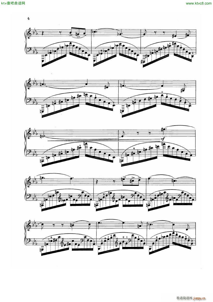 Dohn��nyi op 11 Four Rhapsodies(����V)42