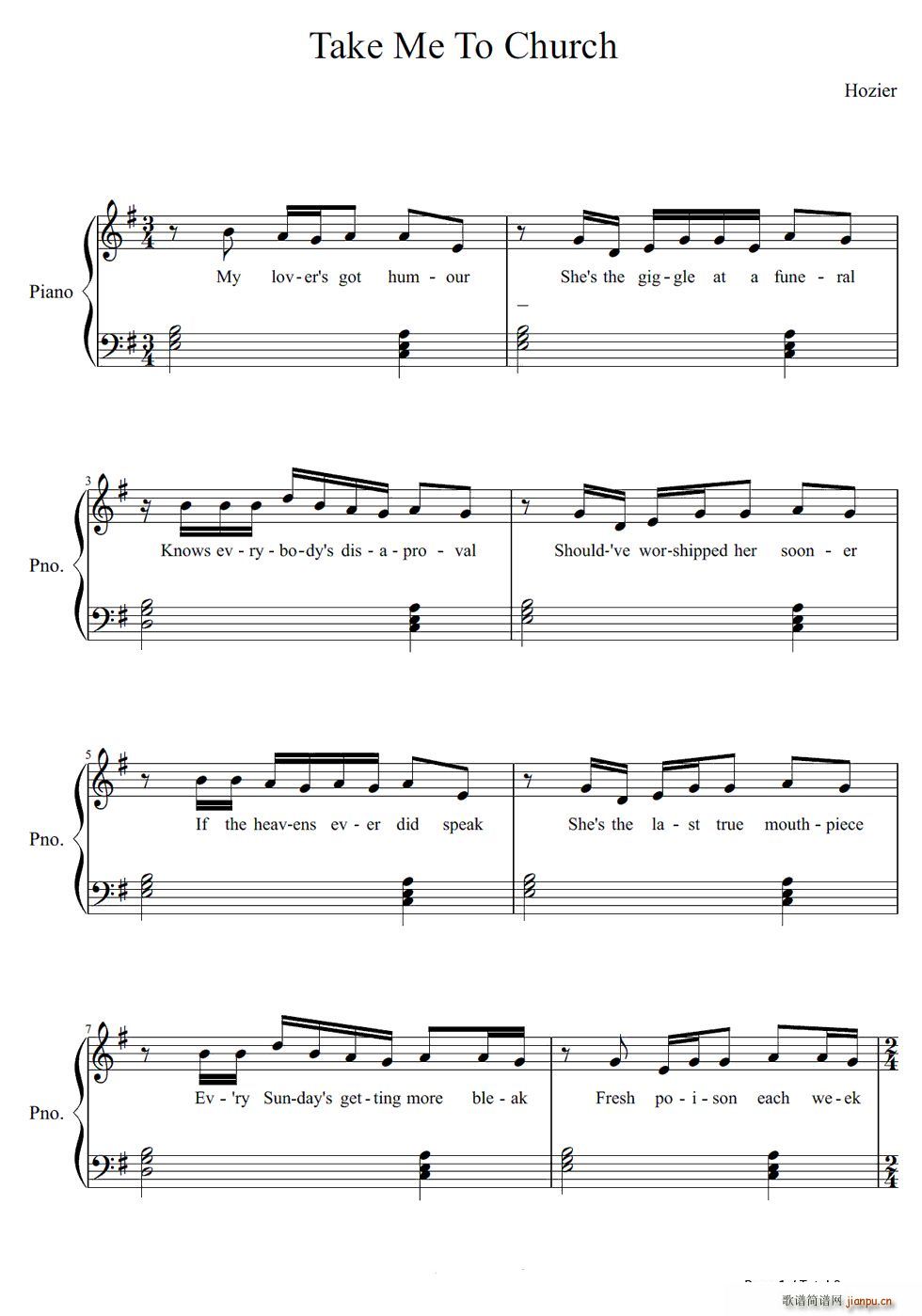 Take Me to Church(����V)1